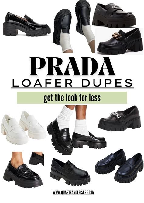 prada sneakers dupe|prada loafer dupe.